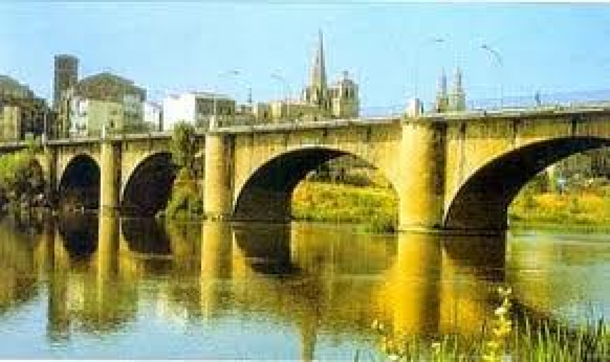 El Ebro a su paso por Logroo