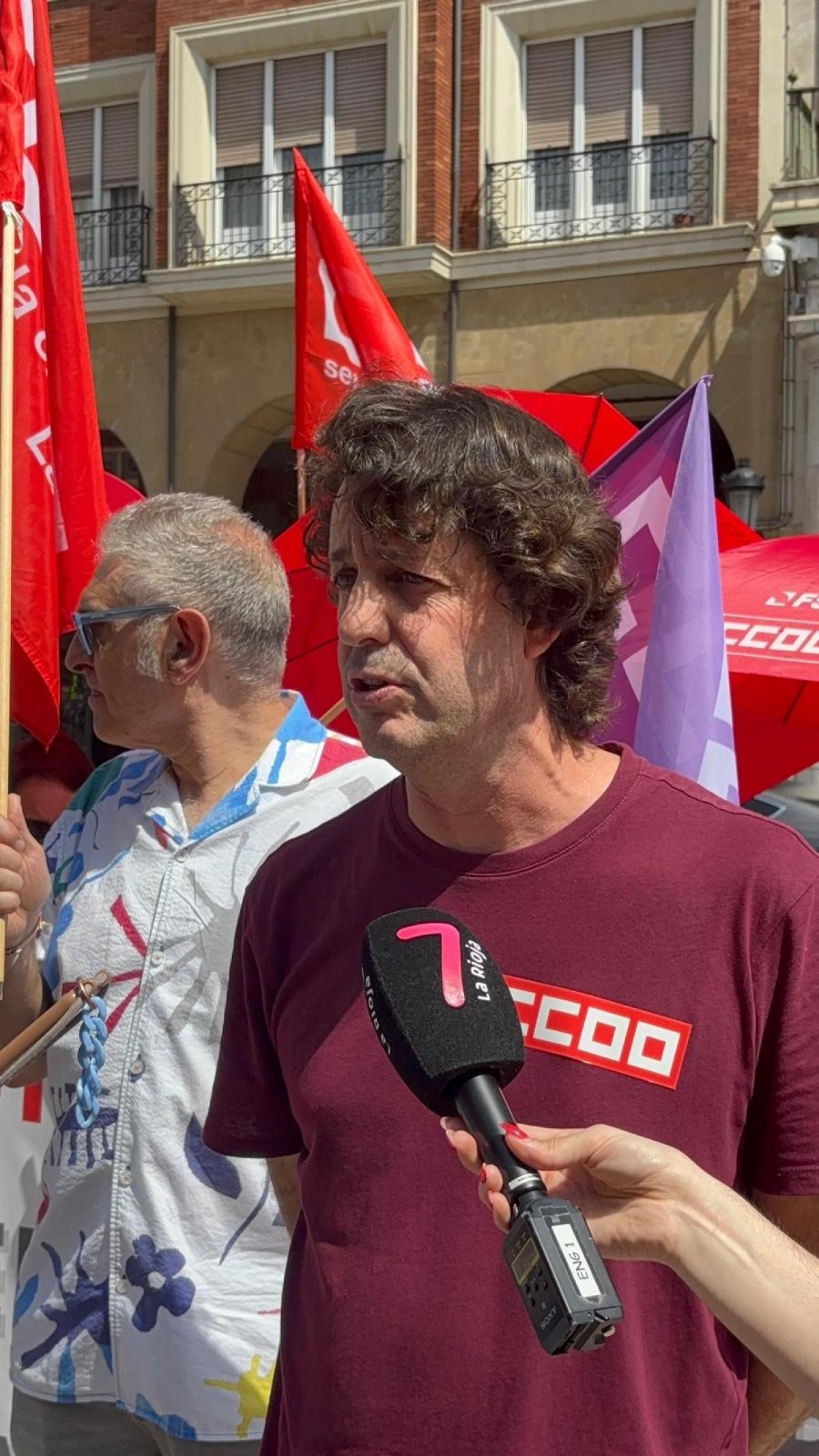 Confederacin Hidrogrfica del Ebro. Concentracin en la Delegacin de Gobierno.