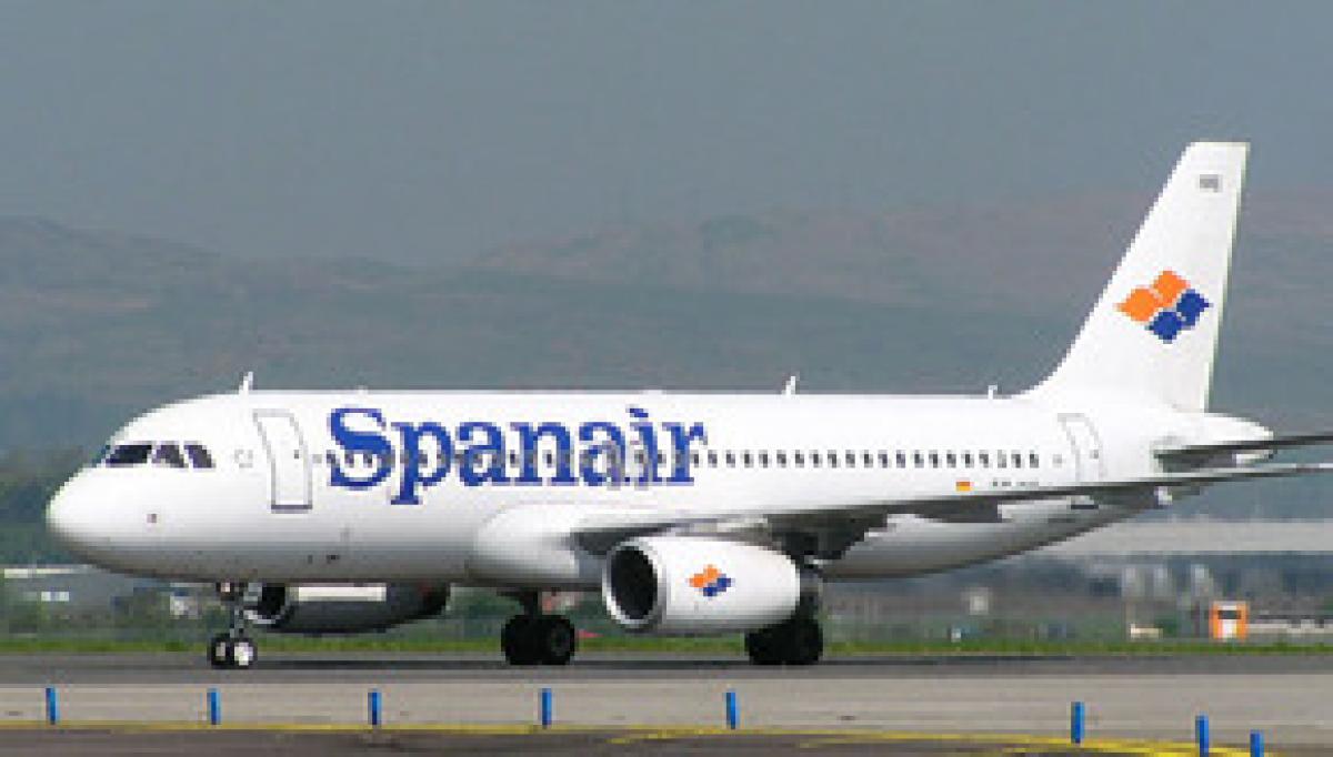 Avión de Spanair